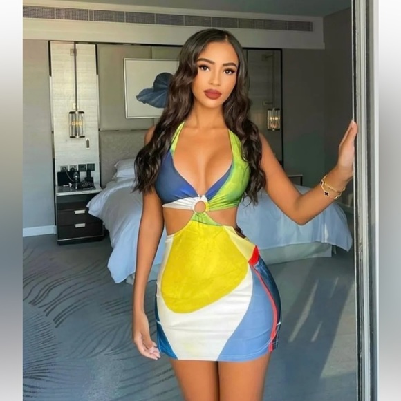 Farai London Gaia Mini Dress (like new) - Picture 3 of 7